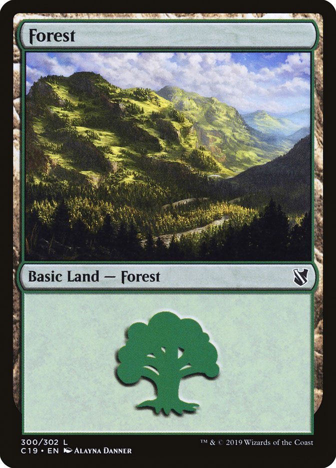 Forest (300) [Commander 2019] | Shuffle n Cut Hobbies & Games