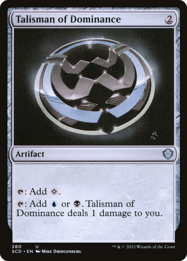 Talisman of Dominance [Starter Commander Decks] | Shuffle n Cut Hobbies & Games