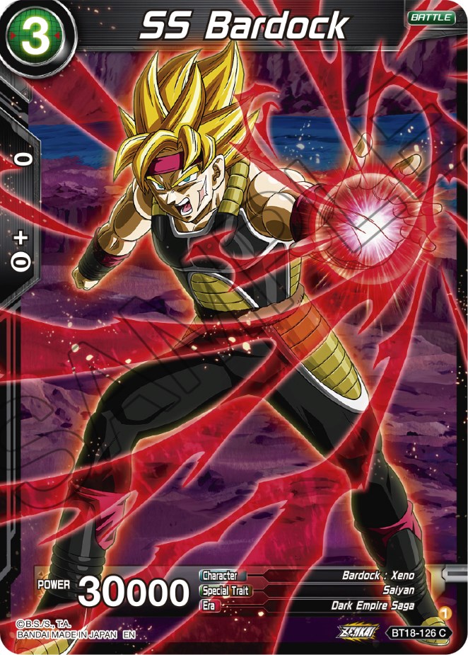 SS Bardock (BT18-126) [Dawn of the Z-Legends] | Shuffle n Cut Hobbies & Games