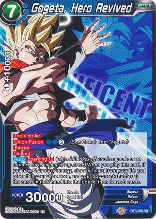 Gogeta, Hero Revived [BT5-038] | Shuffle n Cut Hobbies & Games