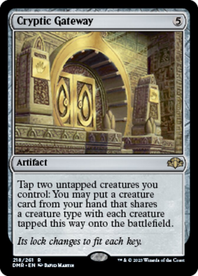 Cryptic Gateway [Dominaria Remastered] | Shuffle n Cut Hobbies & Games