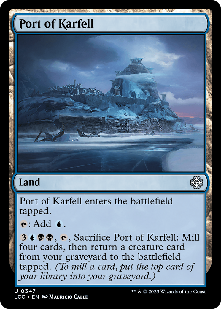 Port of Karfell [The Lost Caverns of Ixalan Commander] | Shuffle n Cut Hobbies & Games