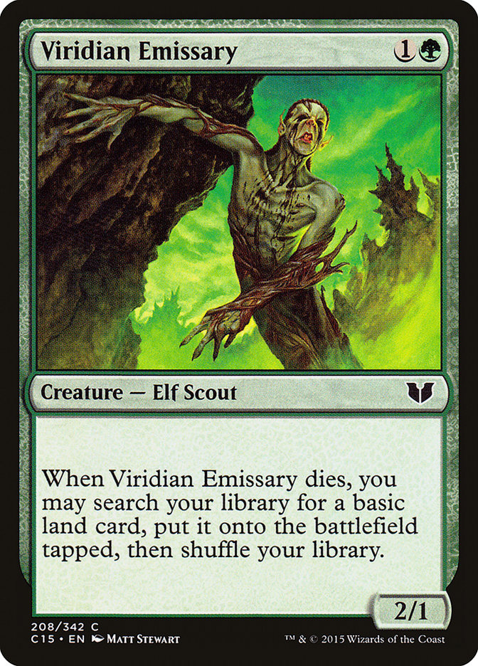 Viridian Emissary [Commander 2015] | Shuffle n Cut Hobbies & Games