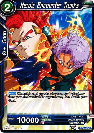 Heroic Encounter Trunks [BT4-033] | Shuffle n Cut Hobbies & Games