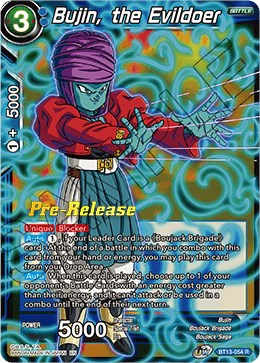 Bujin, the Evildoer (BT13-054) [Supreme Rivalry Prerelease Promos] | Shuffle n Cut Hobbies & Games