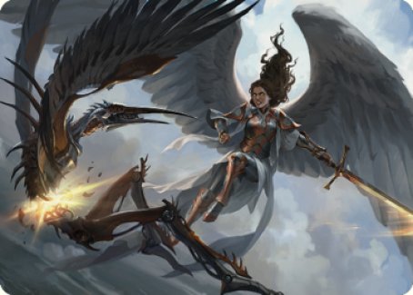 Destroy Evil Art Card [Dominaria United Art Series] | Shuffle n Cut Hobbies & Games