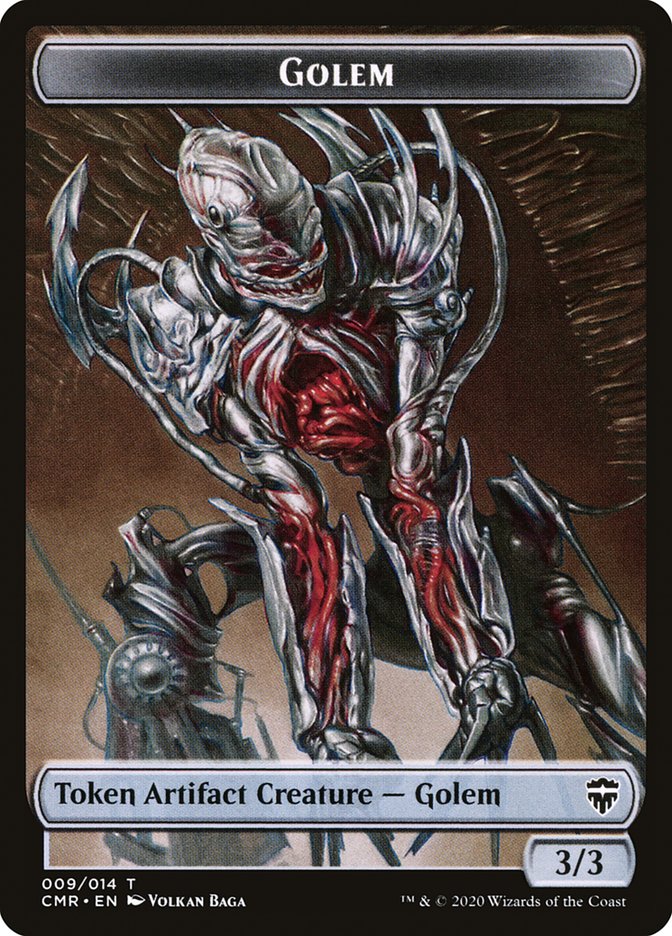 Golem Token [Commander Legends Tokens] | Shuffle n Cut Hobbies & Games