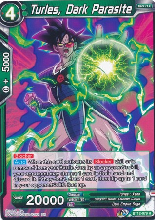 Turles, Dark Parasite [BT12-079] | Shuffle n Cut Hobbies & Games