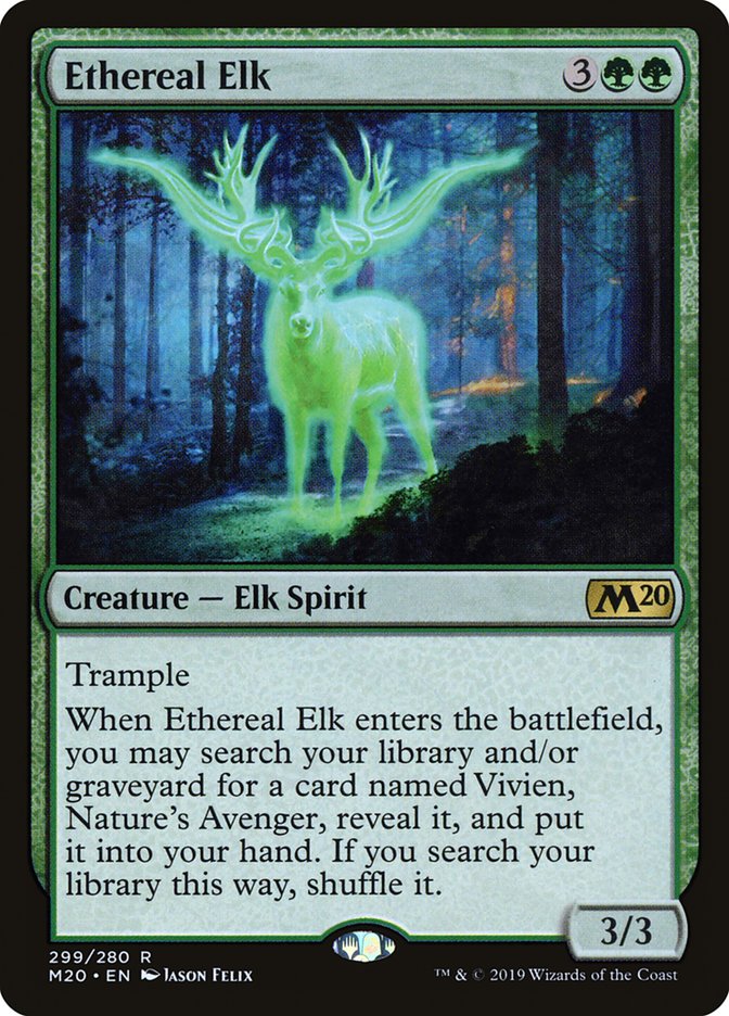 Ethereal Elk [Core Set 2020] | Shuffle n Cut Hobbies & Games