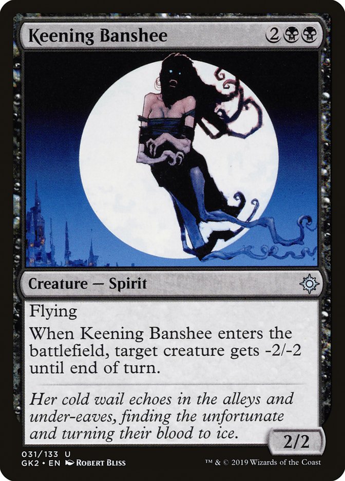 Keening Banshee [Ravnica Allegiance Guild Kit] | Shuffle n Cut Hobbies & Games