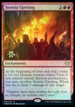 Stensia Uprising [Innistrad: Crimson Vow Prerelease Promos] | Shuffle n Cut Hobbies & Games