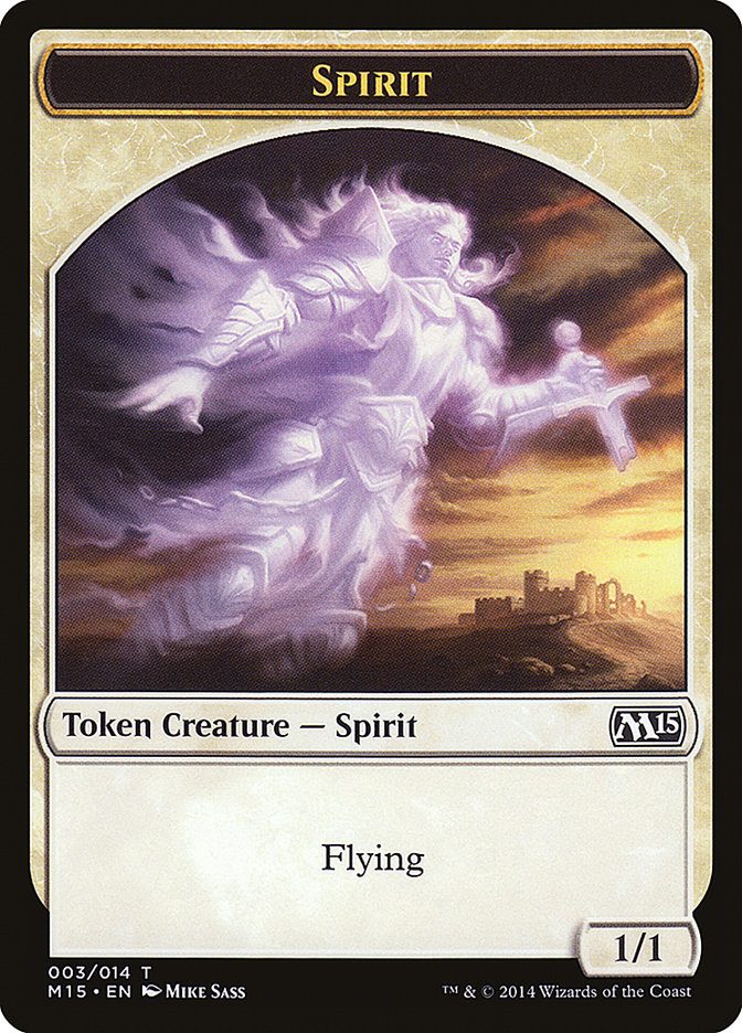 Spirit Token [Magic 2015 Tokens] | Shuffle n Cut Hobbies & Games