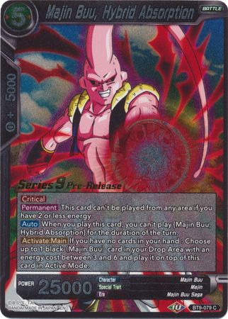 Majin Buu, Hybrid Absorption [BT9-079] | Shuffle n Cut Hobbies & Games