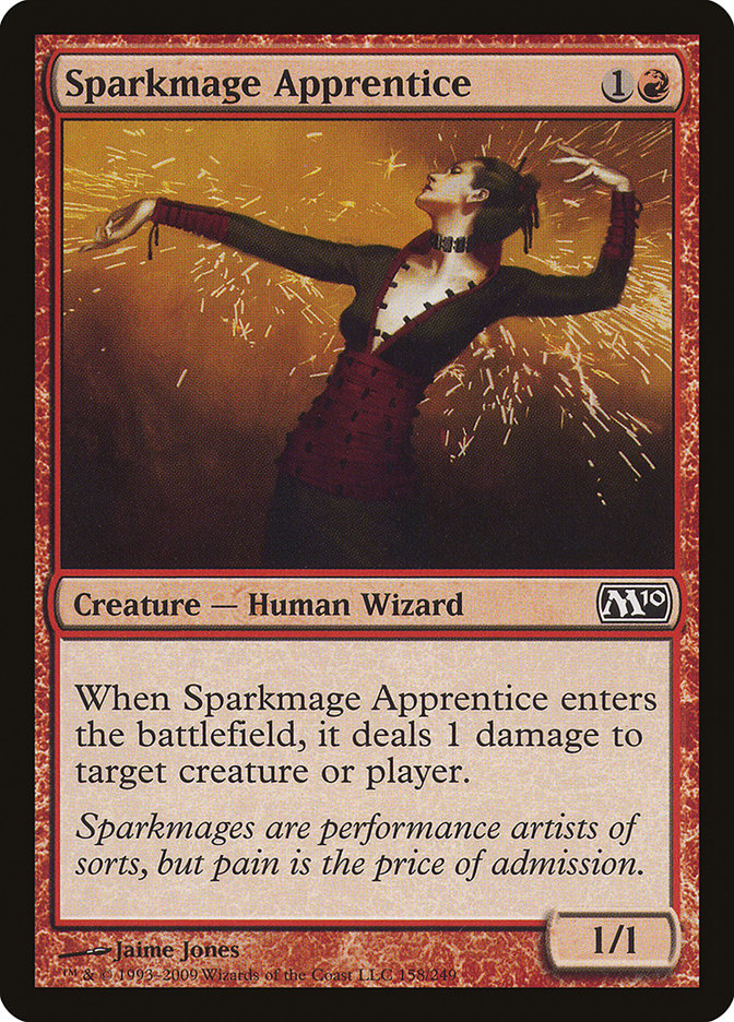 Sparkmage Apprentice [Magic 2010] | Shuffle n Cut Hobbies & Games