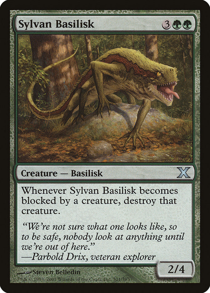 Sylvan Basilisk [Tenth Edition] | Shuffle n Cut Hobbies & Games