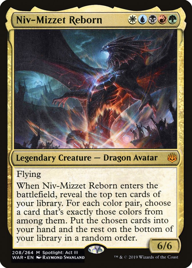 Niv-Mizzet Reborn [War of the Spark] | Shuffle n Cut Hobbies & Games