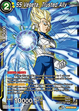 SS Vegeta, Trusted Ally (Uncommon) [BT13-100] | Shuffle n Cut Hobbies & Games