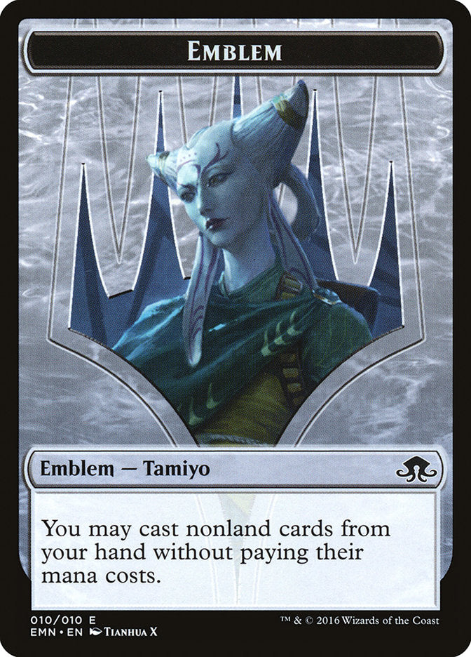 Tamiyo, Field Researcher Emblem [Eldritch Moon Tokens] | Shuffle n Cut Hobbies & Games