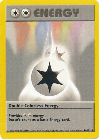 Double Colorless Energy (96/102) [Base Set Unlimited] | Shuffle n Cut Hobbies & Games