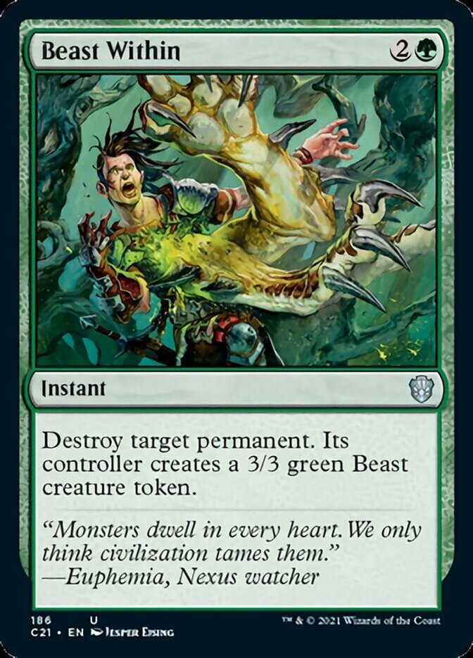 Beast Within [Commander 2021] | Shuffle n Cut Hobbies & Games