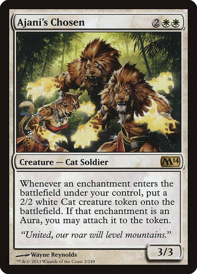 Ajani's Chosen [Magic 2014] | Shuffle n Cut Hobbies & Games