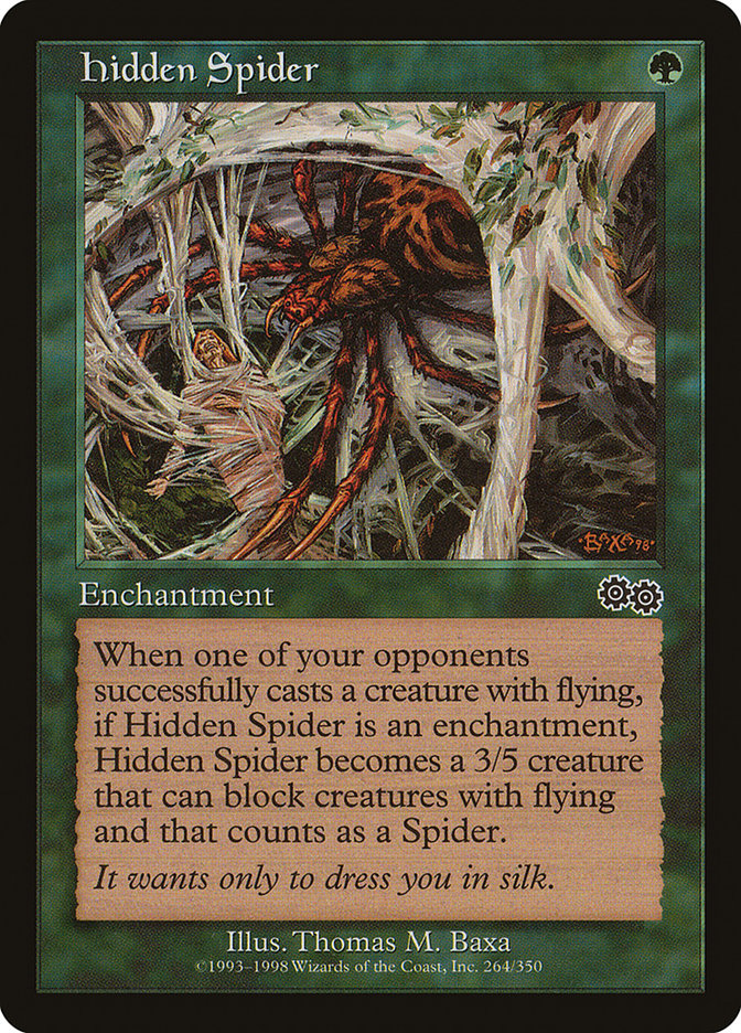 Hidden Spider [Urza's Saga] | Shuffle n Cut Hobbies & Games