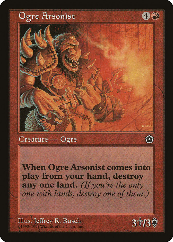 Ogre Arsonist [Portal Second Age] | Shuffle n Cut Hobbies & Games