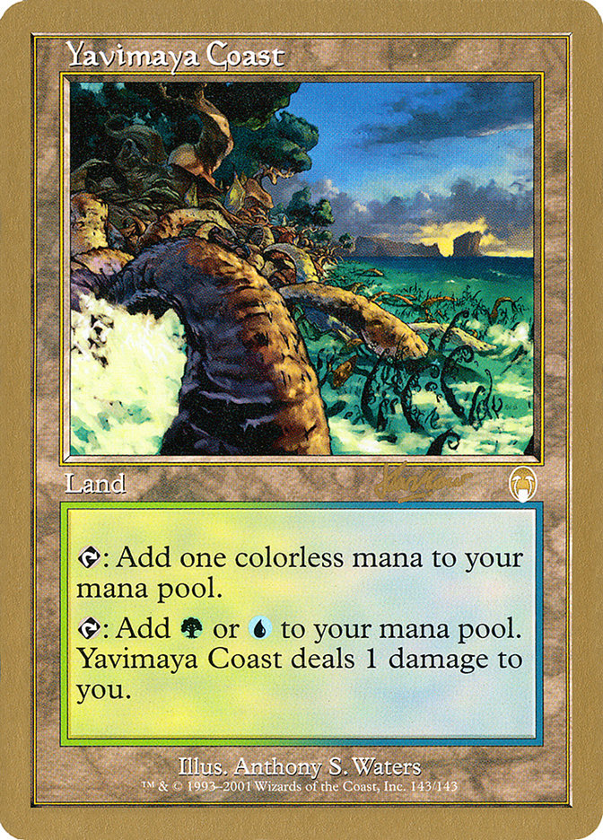 Yavimaya Coast (Sim Han How) [World Championship Decks 2002] | Shuffle n Cut Hobbies & Games