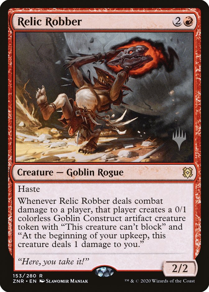 Relic Robber (Promo Pack) [Zendikar Rising Promos] | Shuffle n Cut Hobbies & Games