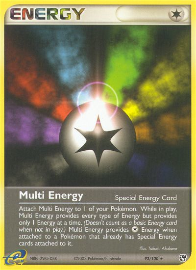 Multi Energy (93/100) [EX: Sandstorm] | Shuffle n Cut Hobbies & Games