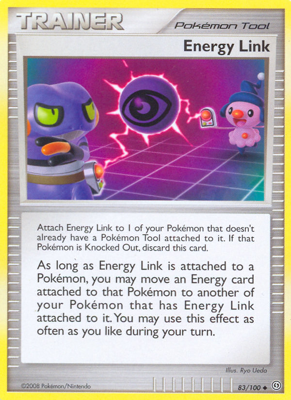 Energy Link (83/100) [Diamond & Pearl: Stormfront] | Shuffle n Cut Hobbies & Games