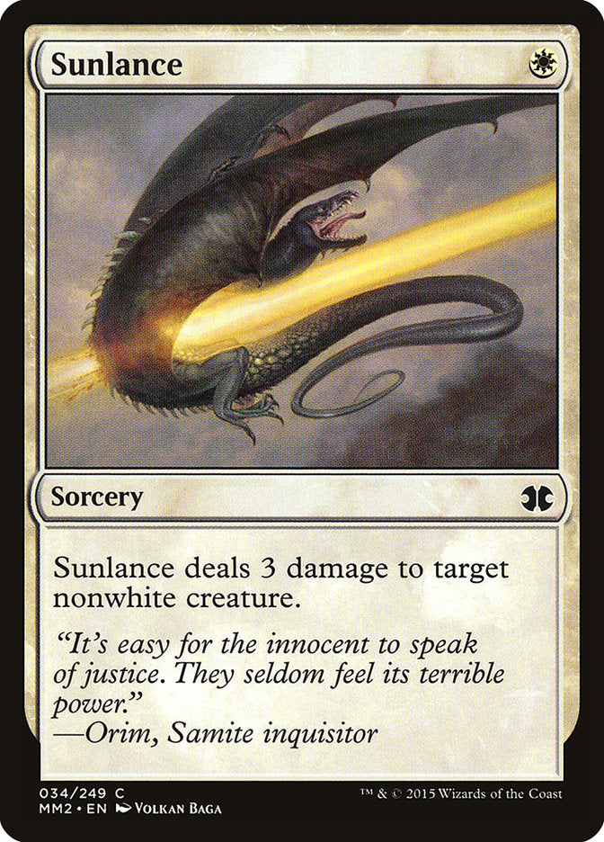 Sunlance [Modern Masters 2015] | Shuffle n Cut Hobbies & Games