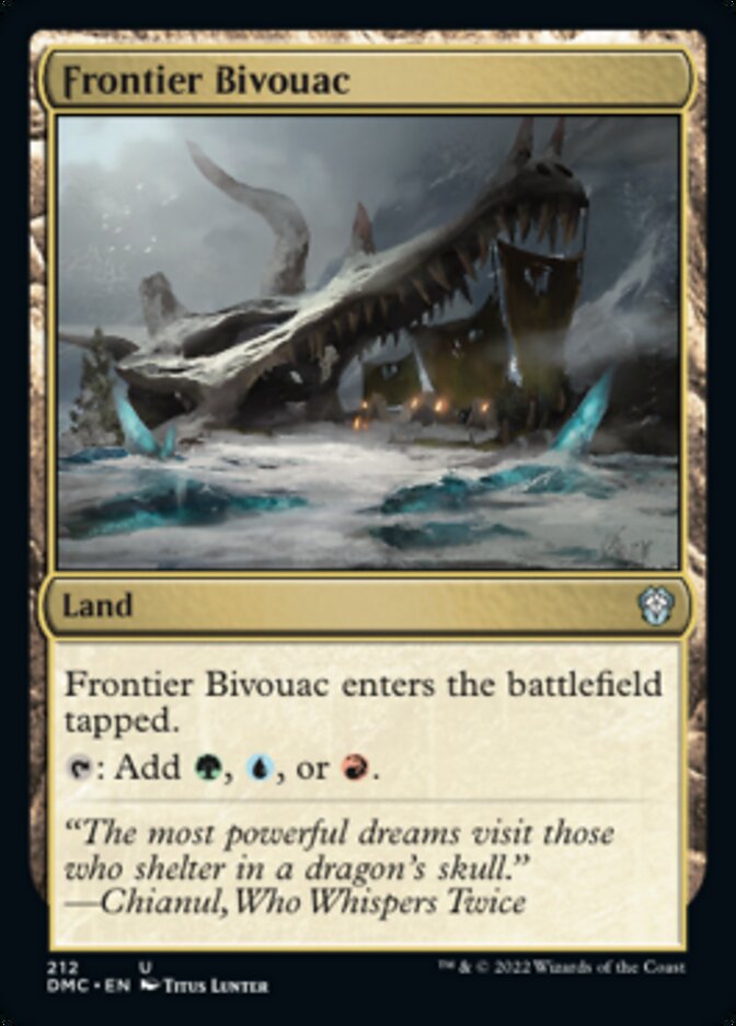 Frontier Bivouac [Dominaria United Commander] | Shuffle n Cut Hobbies & Games