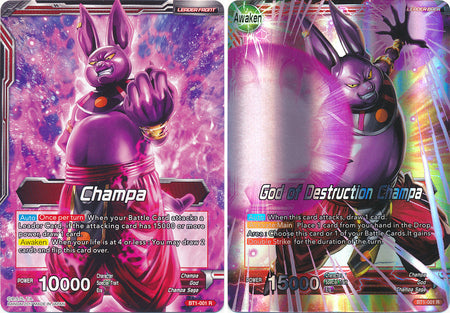 Champa // God of Destruction Champa [BT1-001] | Shuffle n Cut Hobbies & Games