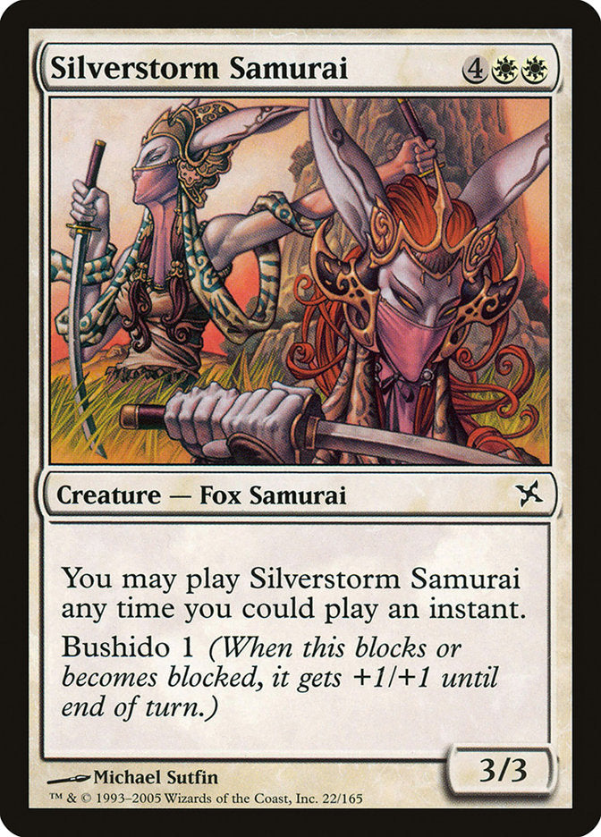 Silverstorm Samurai [Betrayers of Kamigawa] | Shuffle n Cut Hobbies & Games