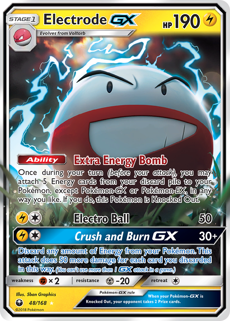 Electrode GX (48/168) [Sun & Moon: Celestial Storm] | Shuffle n Cut Hobbies & Games