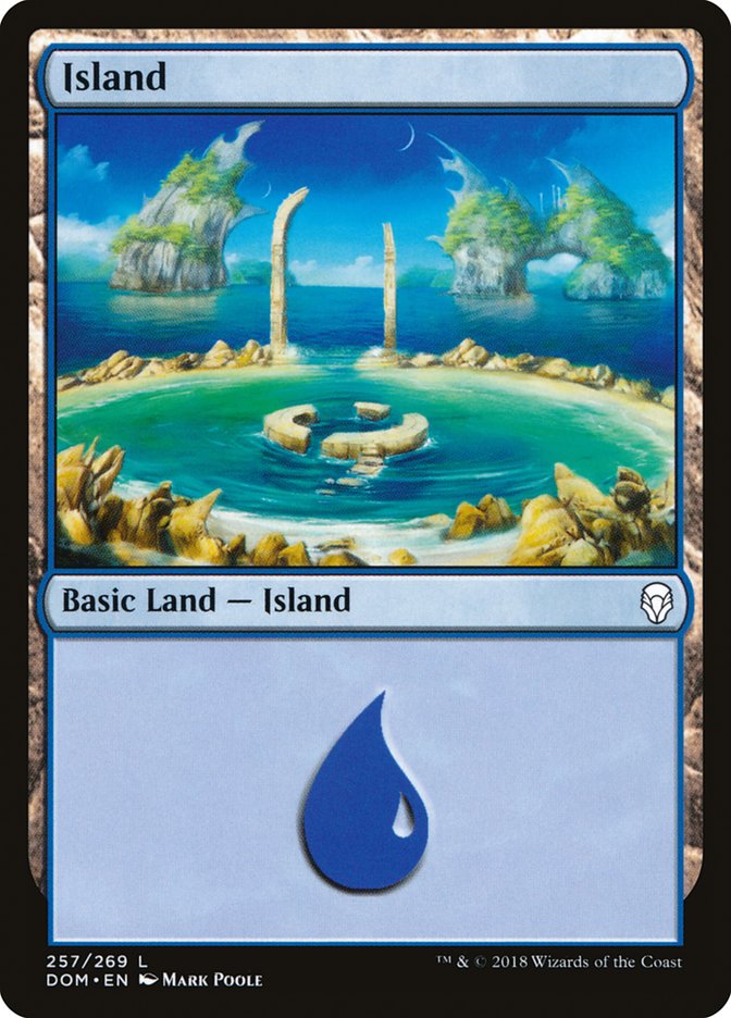 Island (257) [Dominaria] | Shuffle n Cut Hobbies & Games