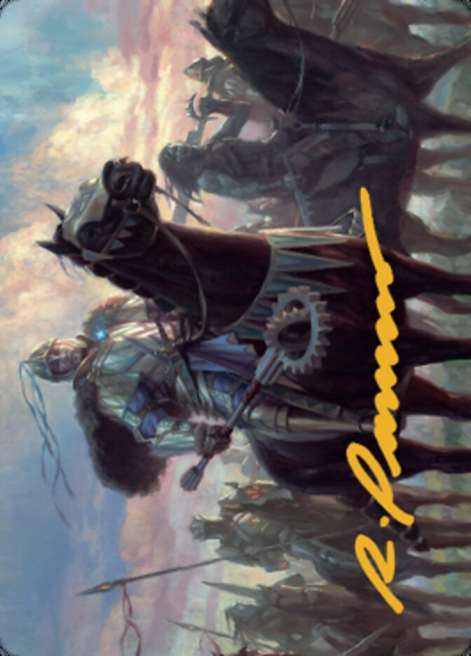 Shanid, Sleepers' Scourge Art Card (Gold-Stamped Signature) [Dominaria United Art Series] | Shuffle n Cut Hobbies & Games