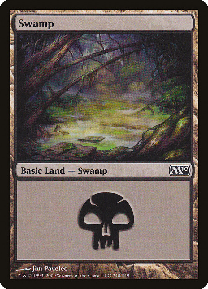 Swamp (240) [Magic 2010] | Shuffle n Cut Hobbies & Games