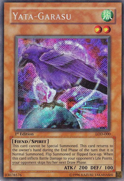 Yata-Garasu [LOD-000] Secret Rare | Shuffle n Cut Hobbies & Games