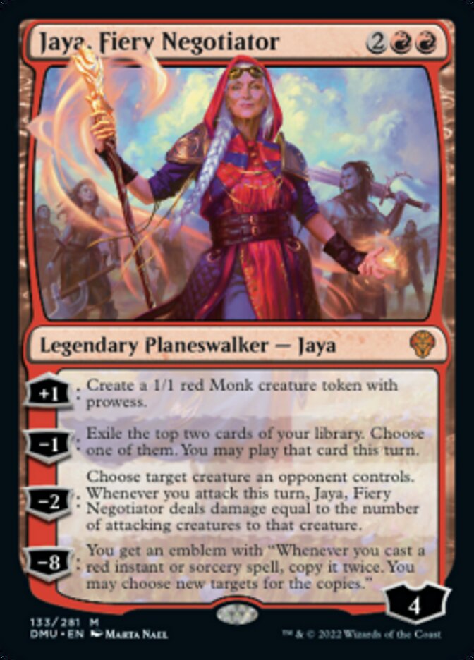 Jaya, Fiery Negotiator [Dominaria United] | Shuffle n Cut Hobbies & Games