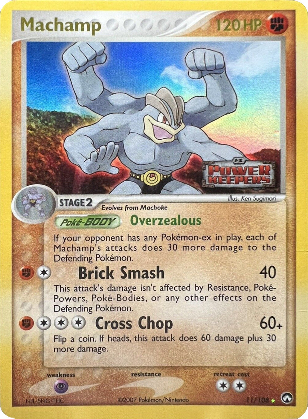 Machamp (11/108) (Stamped) [EX: Power Keepers] | Shuffle n Cut Hobbies & Games