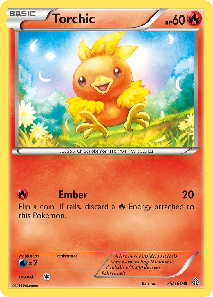 Torchic (25/160) [XY: Primal Clash] | Shuffle n Cut Hobbies & Games