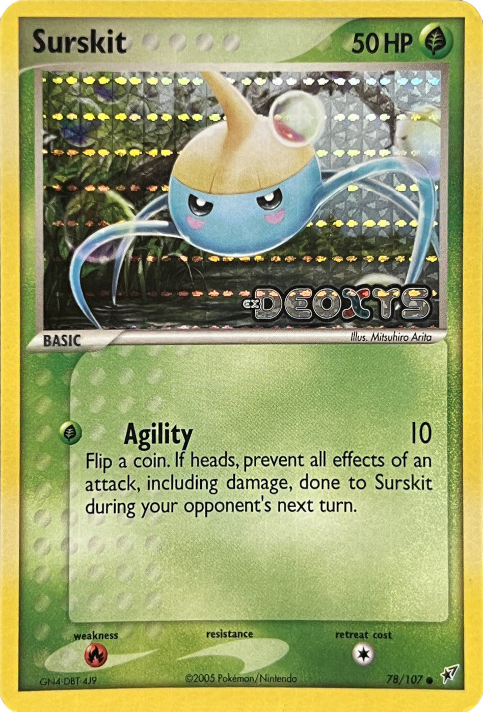 Surskit (78/107) (Stamped) [EX: Deoxys] | Shuffle n Cut Hobbies & Games