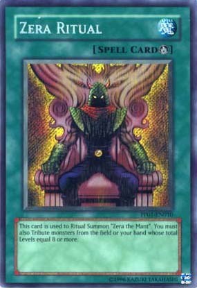 Zera Ritual [PP01-EN010] Secret Rare | Shuffle n Cut Hobbies & Games