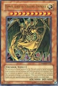 Hamon, Lord of Striking Thunder [DR04-EN122] Ultra Rare | Shuffle n Cut Hobbies & Games