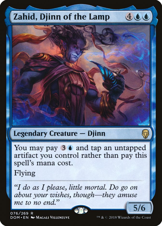 Zahid, Djinn of the Lamp [Dominaria] | Shuffle n Cut Hobbies & Games