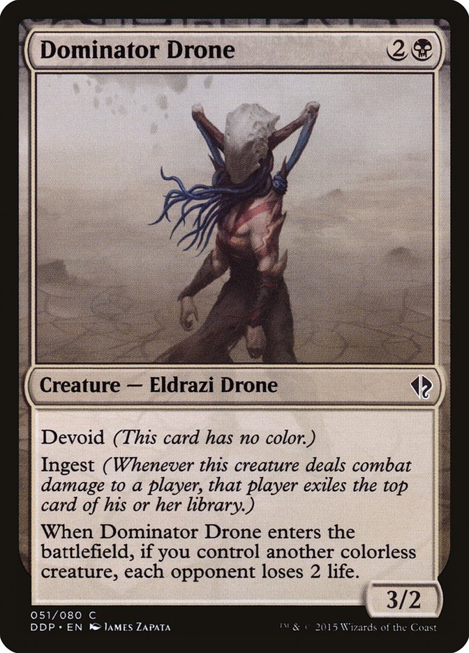 Dominator Drone [Duel Decks: Zendikar vs. Eldrazi] | Shuffle n Cut Hobbies & Games