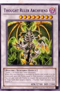 Thought Ruler Archfiend (Purple) [DL11-EN014] Rare | Shuffle n Cut Hobbies & Games