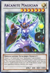 Arcanite Magician (Purple) [DL14-EN009] Rare | Shuffle n Cut Hobbies & Games